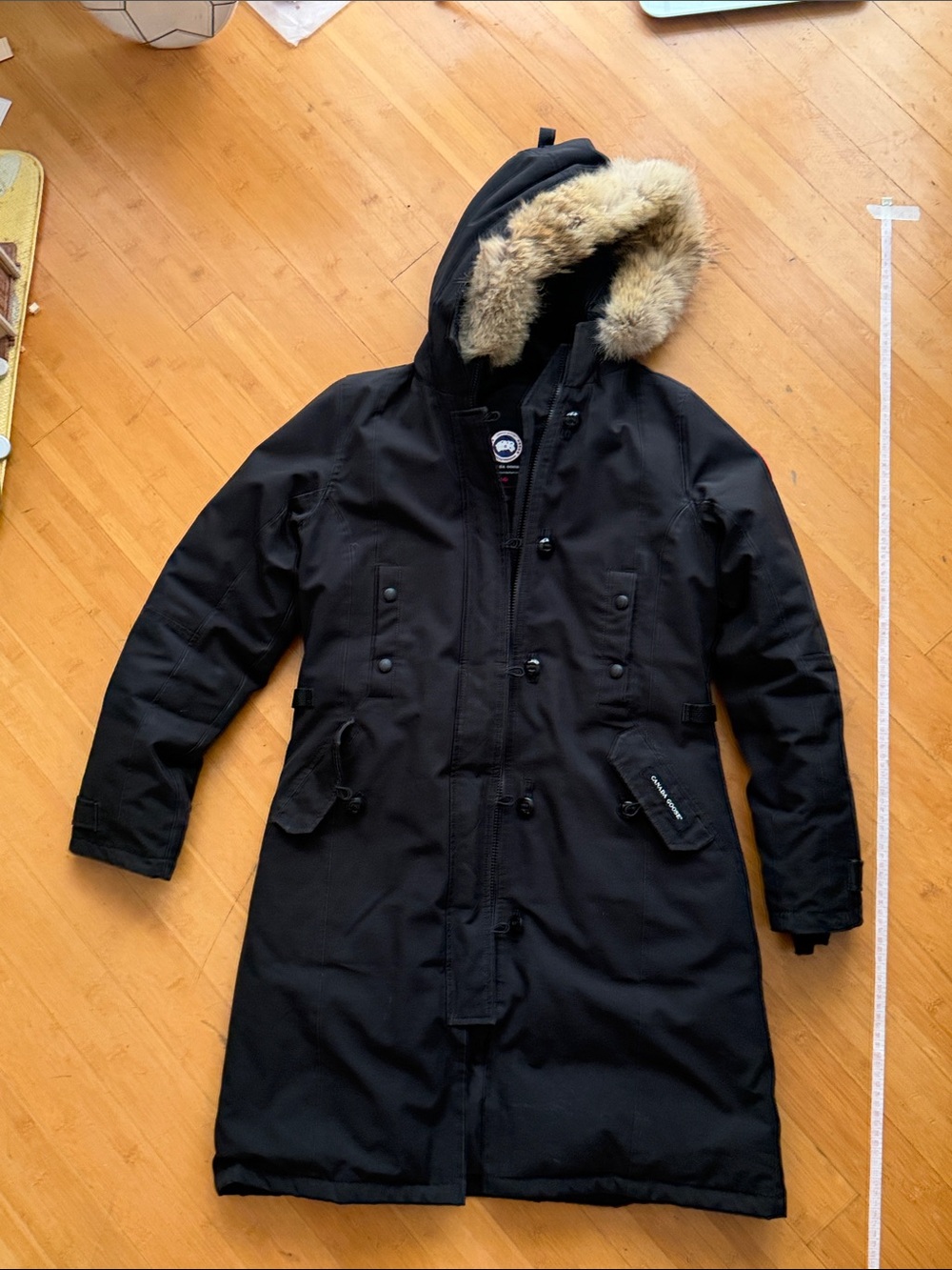 Canada Goose Women's Size M Kensington Parka Coat - Black